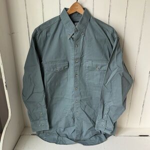 Wrangler Blue Button Down
